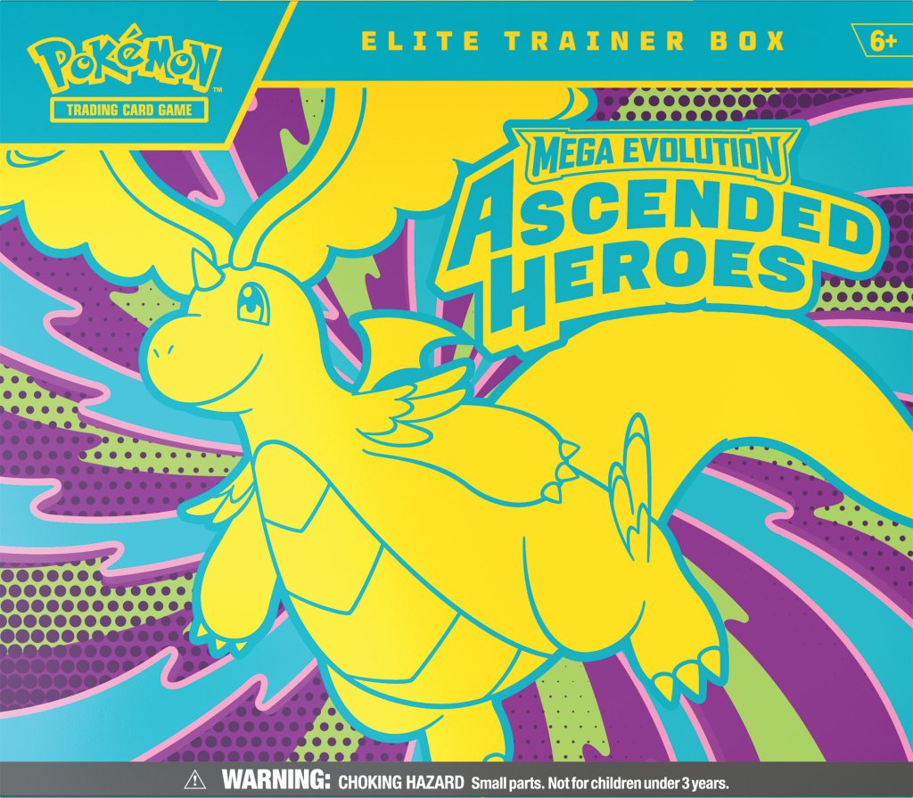 Pokemon TCG: Mega Evolution— Ascended Heroes Elite Trainer Box