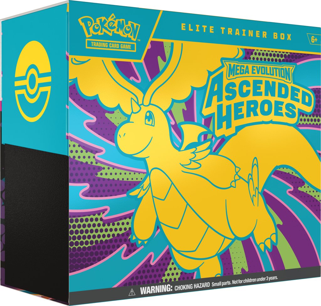 Pokemon TCG: Mega Evolution— Ascended Heroes Elite Trainer Box