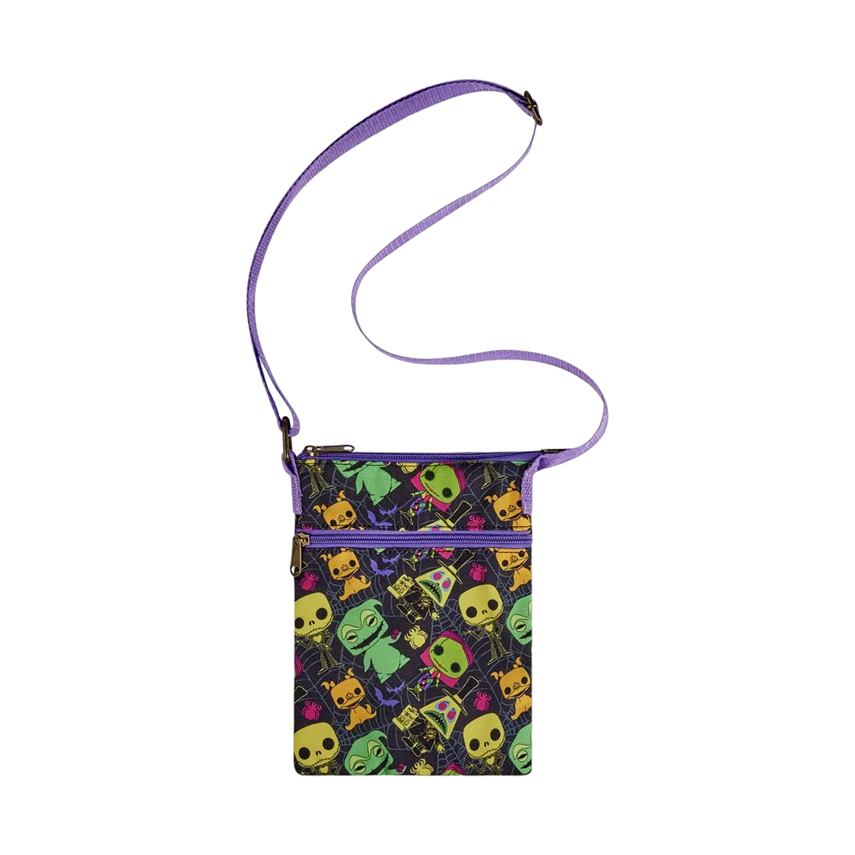 The Nightmare Before Christmas - Blacklight Passport Crossbody