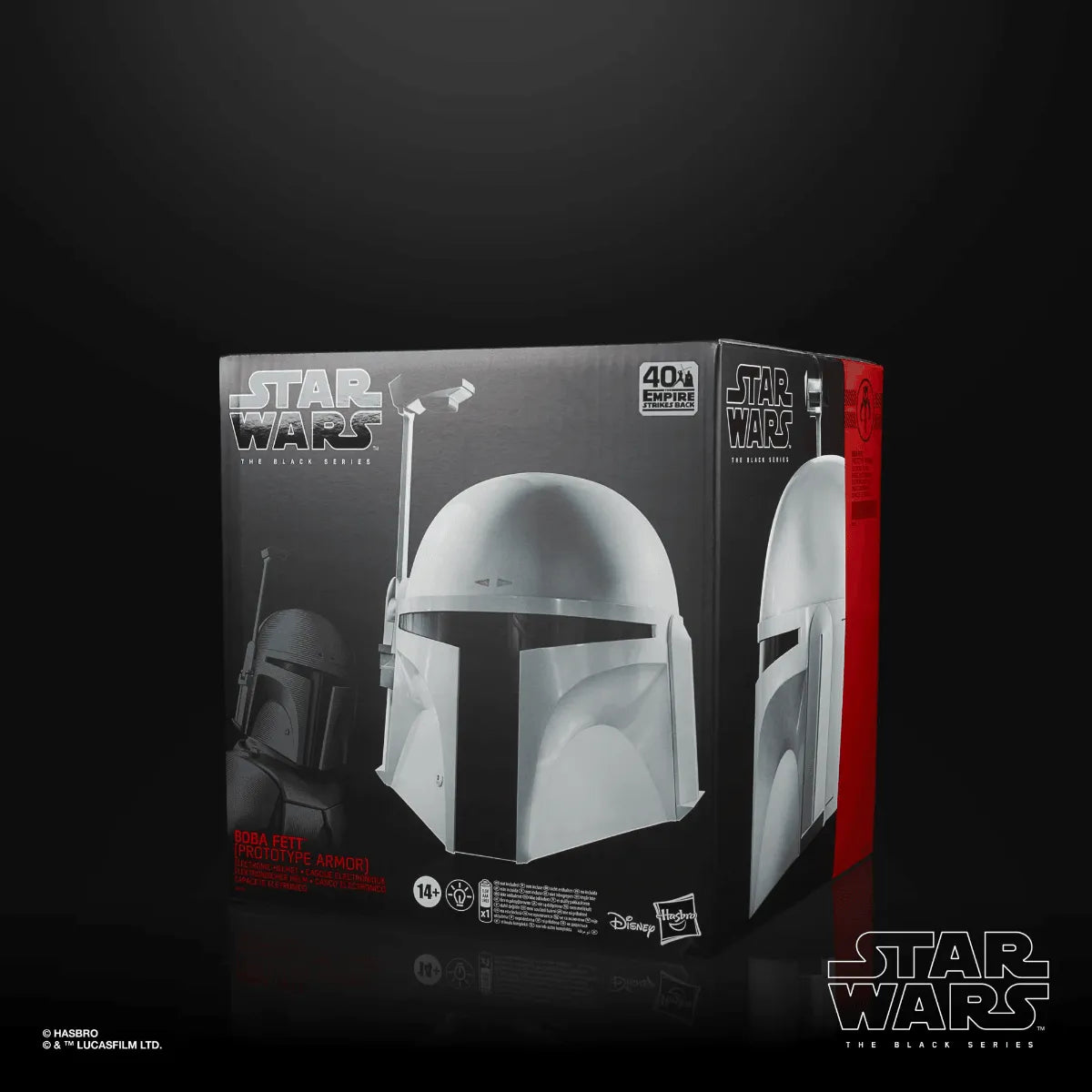 26685 Star Wars The Black Series Premium Electronic Helmet - Boba Fett (Prototype Armor) - Hasbro - Titan Pop Culture