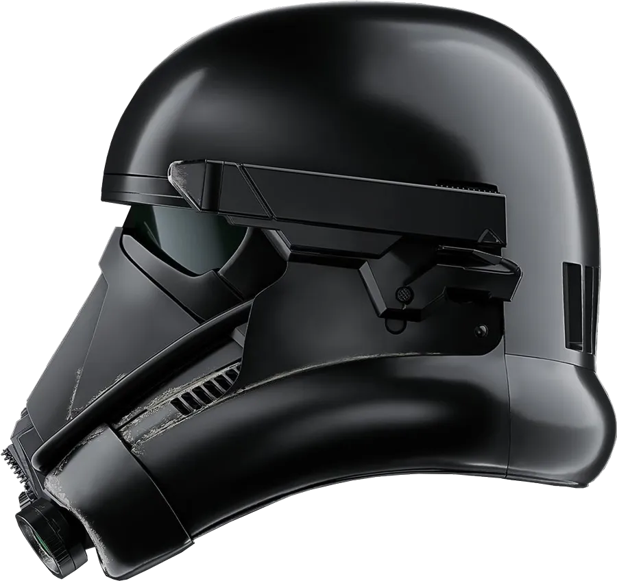28462 Star Wars The Black Series: Imperial Death Trooper Electronic Helmet - Hasbro - Titan Pop Culture