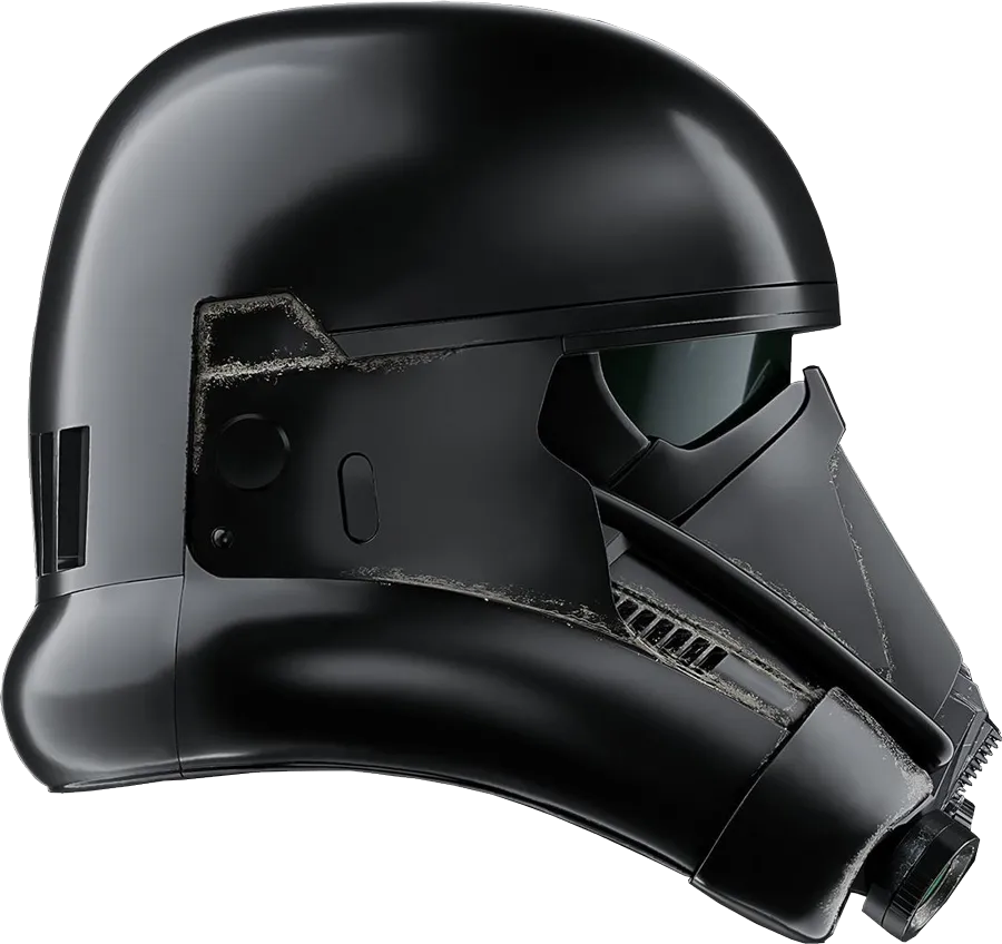 28462 Star Wars The Black Series: Imperial Death Trooper Electronic Helmet - Hasbro - Titan Pop Culture