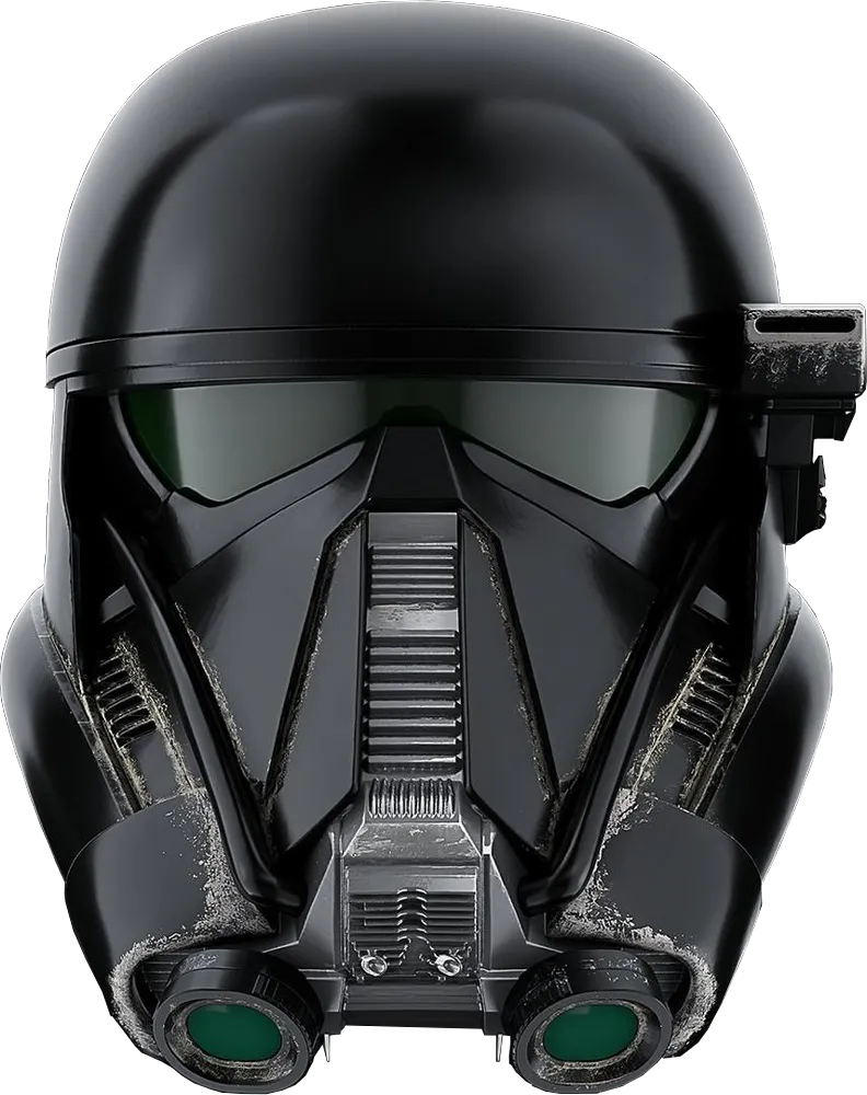 28462 Star Wars The Black Series: Imperial Death Trooper Electronic Helmet - Hasbro - Titan Pop Culture