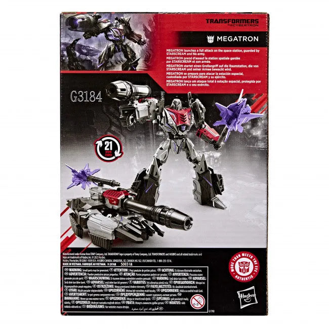 28632 Transformers Studio Series War for Cybertron Megatron - Hasbro - Titan Pop Culture
