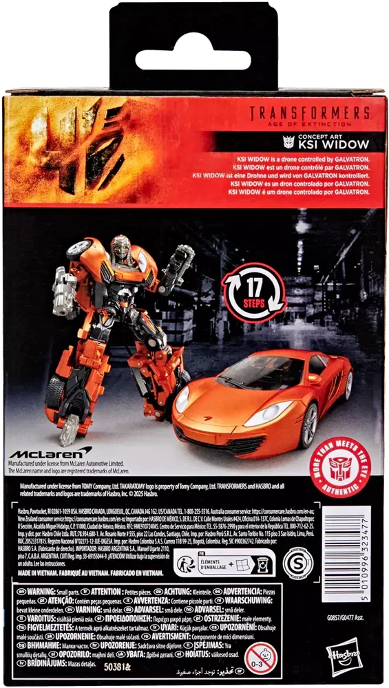 28682 Transformers Studio Series Transformers: Age of Extinction Deluxe Class Concept Art KSI Widow - Hasbro - Titan Pop Culture