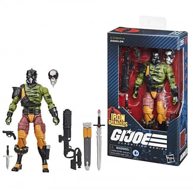 29848 G.I. Joe Classified Series: #155 Darklon - Hasbro - Titan Pop Culture