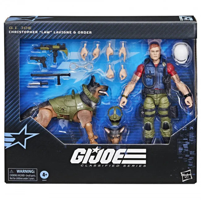 29850 G.I. Joe Classified Series: #157 Christopher "Law" Lavigne & Order - Hasbro - Titan Pop Culture