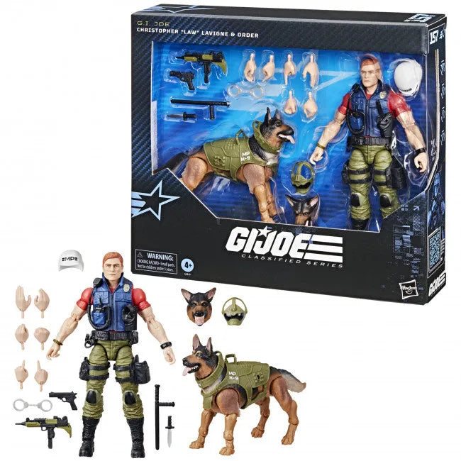 29850 G.I. Joe Classified Series: #157 Christopher "Law" Lavigne & Order - Hasbro - Titan Pop Culture