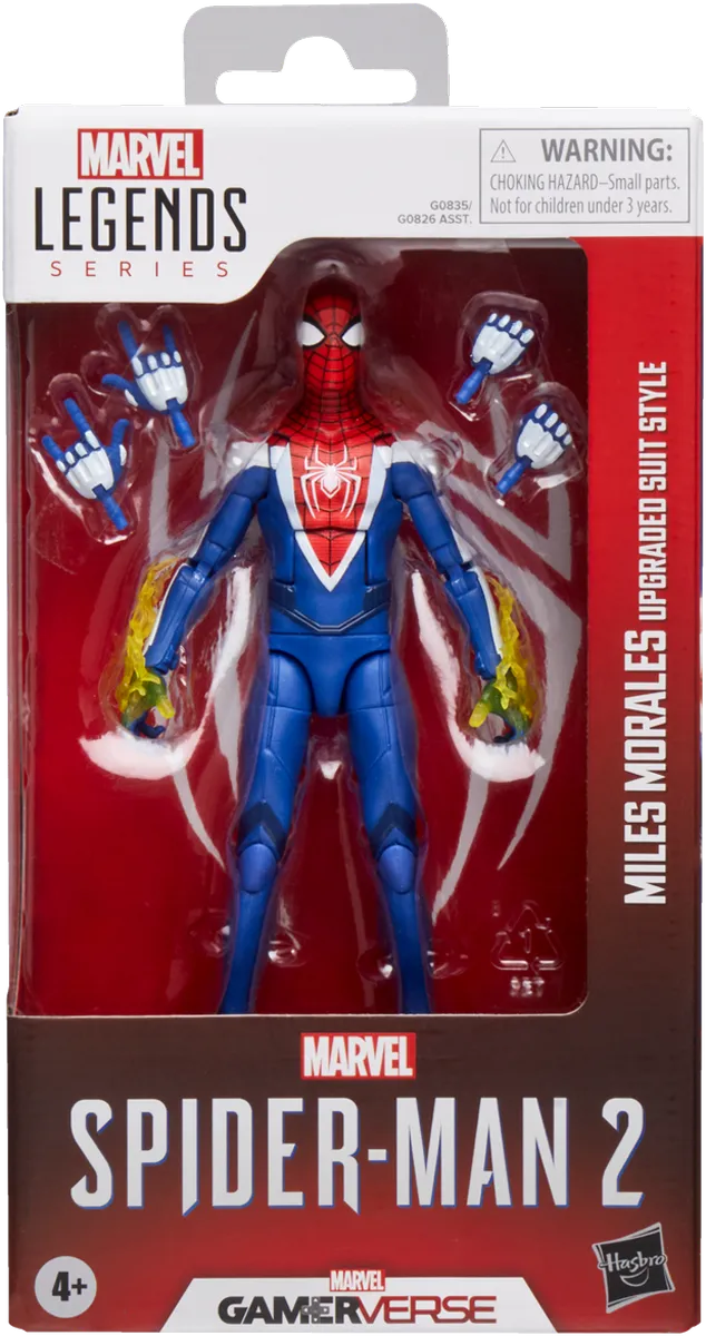 29853 Marvel Legends Series: Gamerverse Miles Morales Upgraded Suit Style - Hasbro - Titan Pop Culture