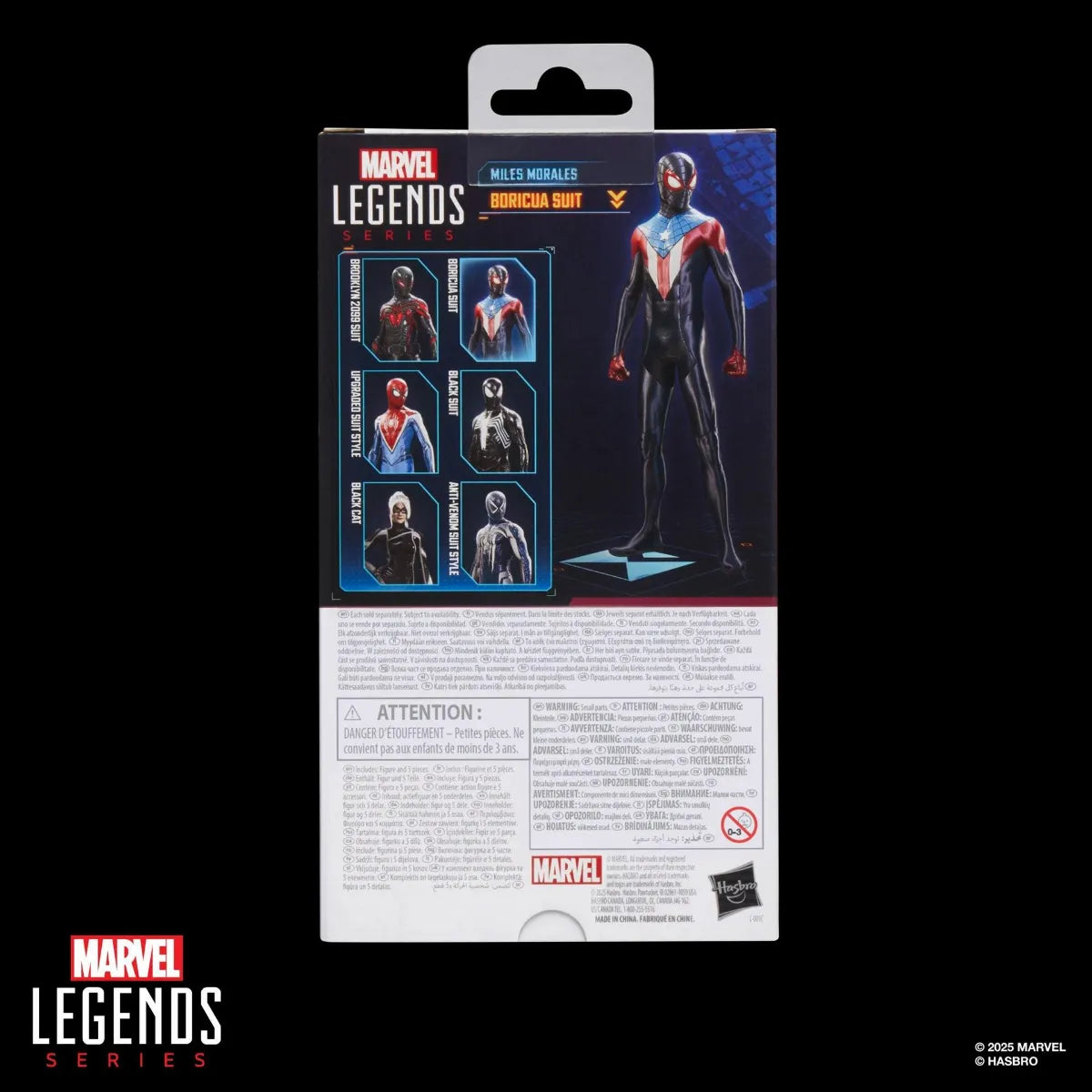 29854 Marvel Legends Series: Gamerverse Miles Morales Boricua Suit - Hasbro - Titan Pop Culture