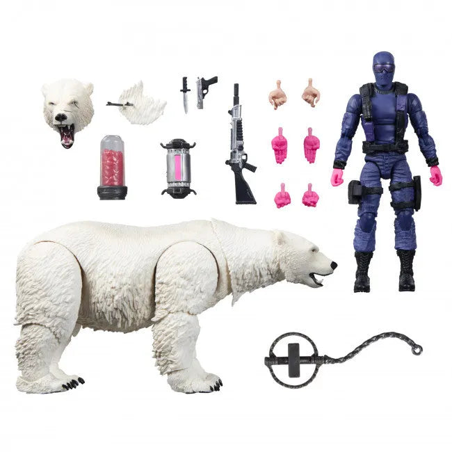 29863 G.I. Joe Classified Series: #161 Snake Eyes & Polar Bear - Hasbro - Titan Pop Culture