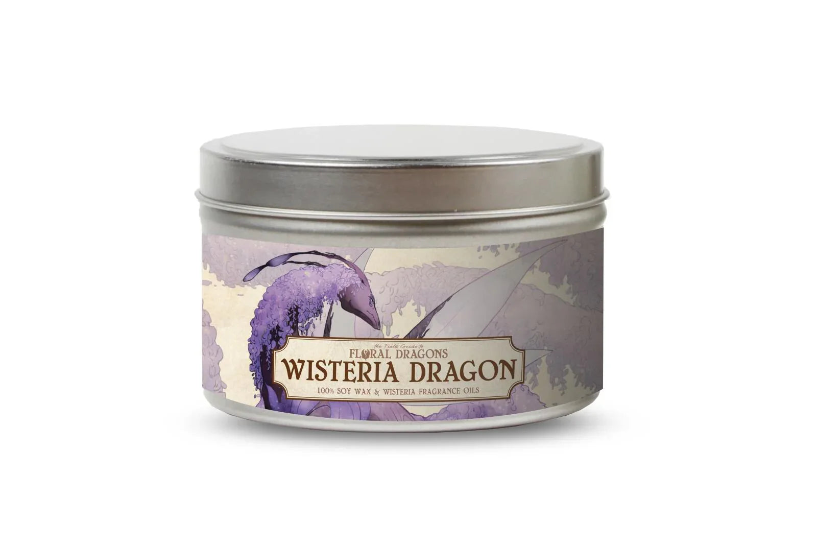 Wisteria Dragon Candle