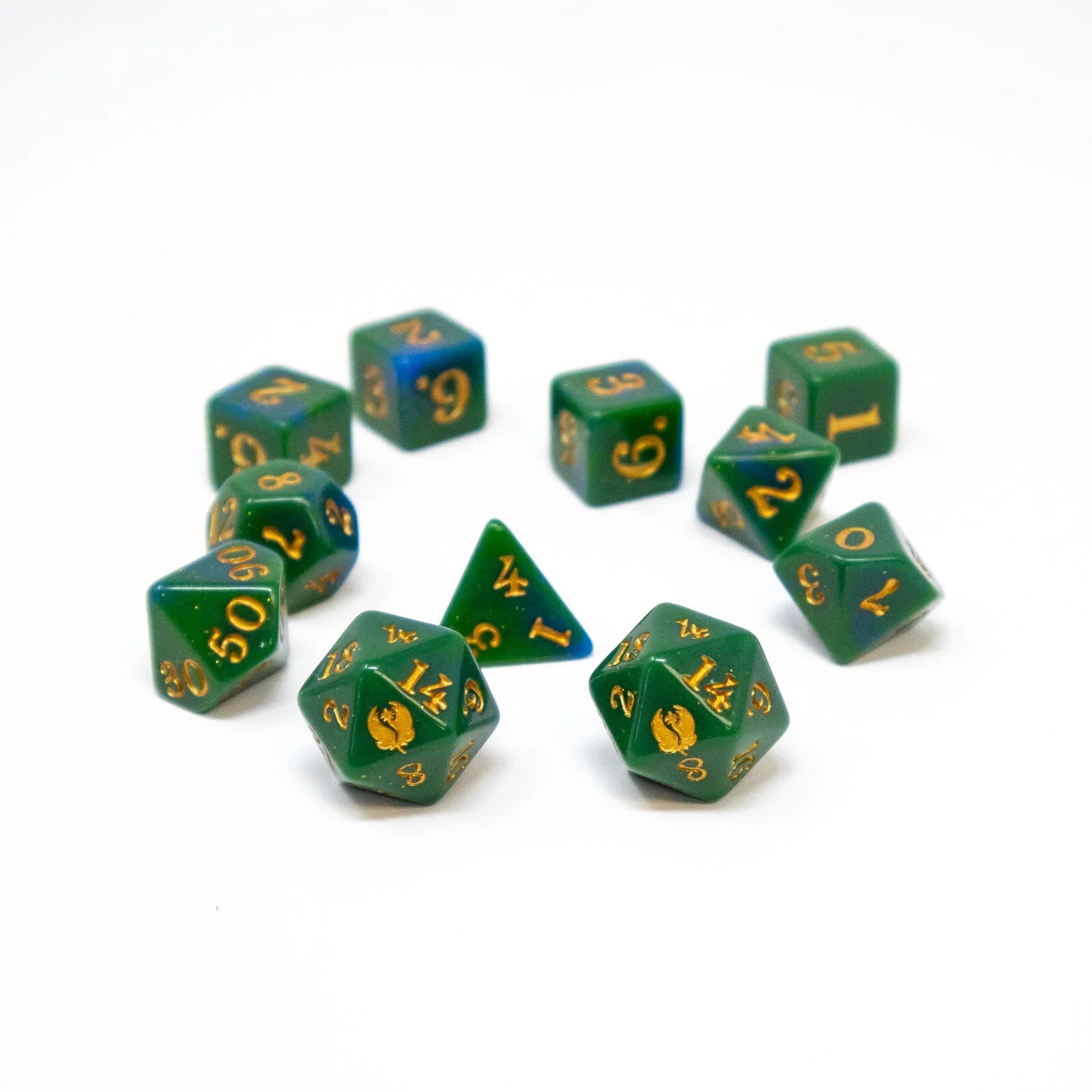 Fablemaker's Deck Of Many Things Leaf Green (Dice Set)