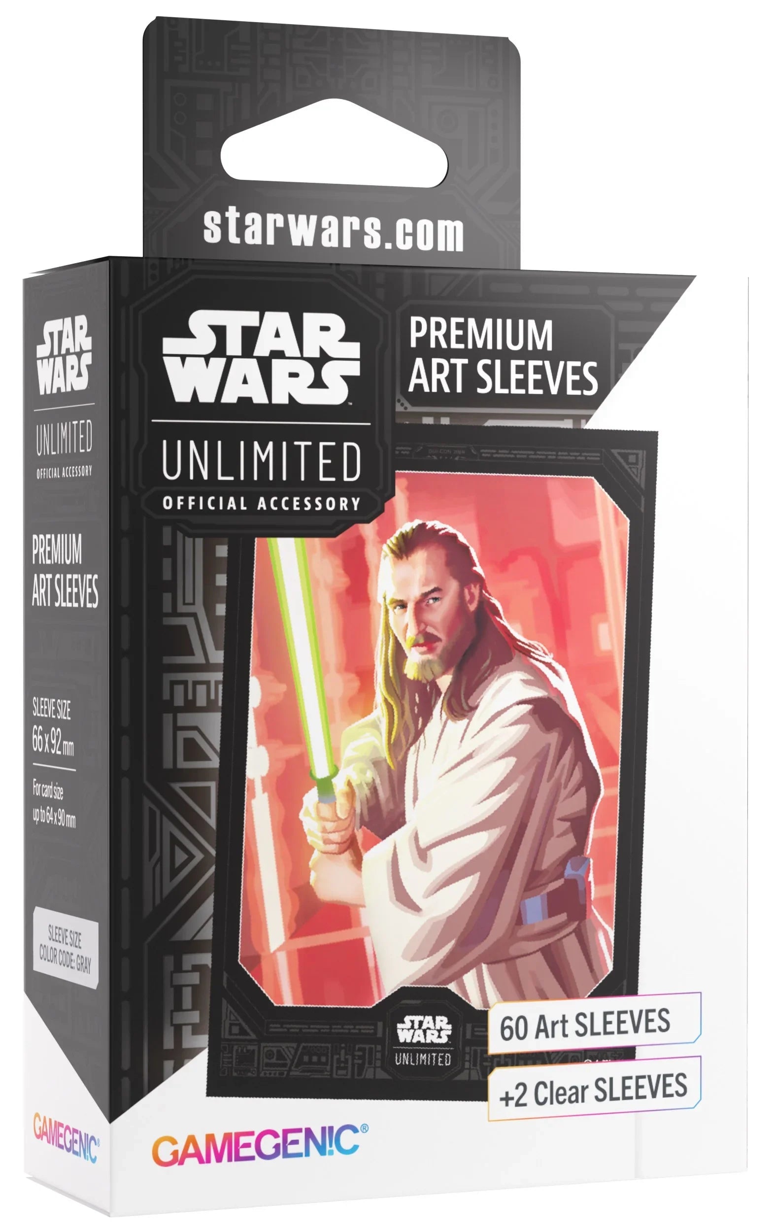 Gamegenic Star Wars Unlimited Premium Art Sleeves - Qui-Gon Jinn
