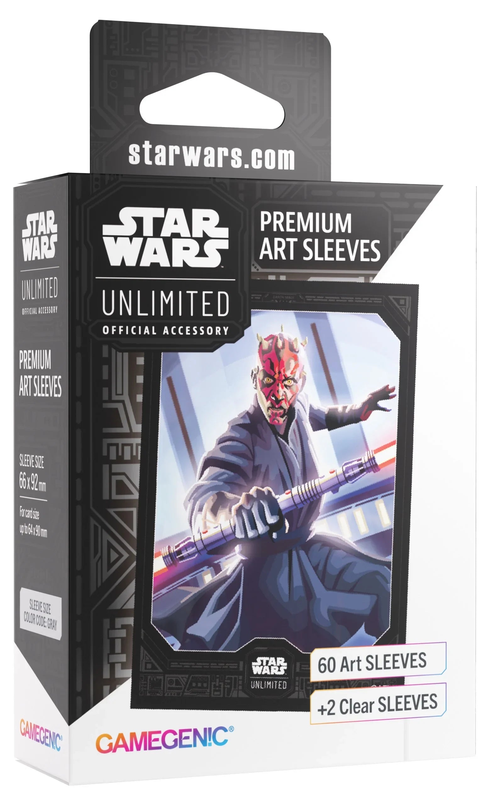 Gamegenic Star Wars Unlimited Premium Art Sleeves - Darth Maul