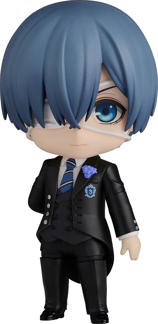 Black Butler Boarding School Arc Nendoroid Ciel Phantomhive Sapphire Owl Version
