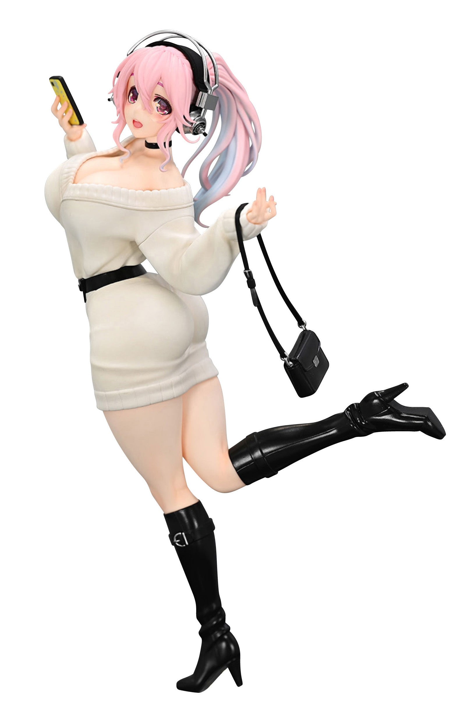 Super Sonico Trio Try It Figure Winter Memory Version