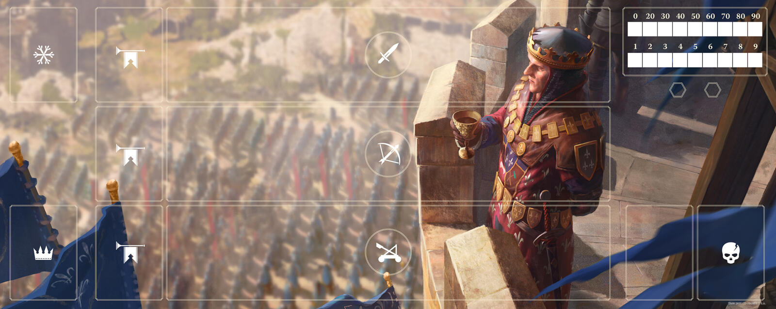 The Witcher - Gwent Northern Realms Playmat