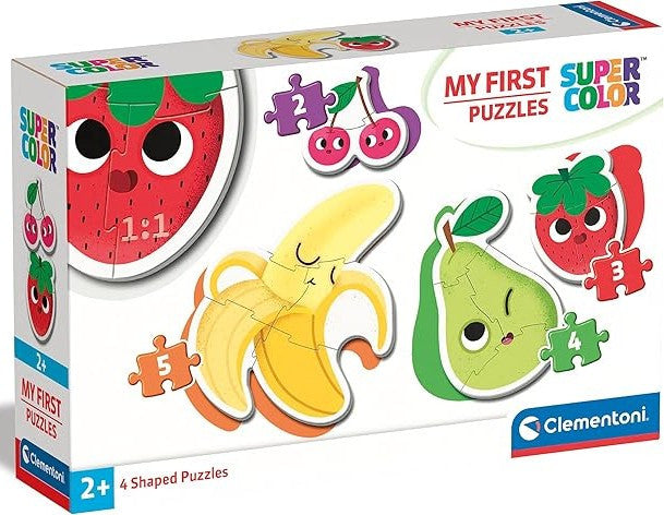 Clementoni My First Puzzles Fruits 4 Shaped Puzzles
