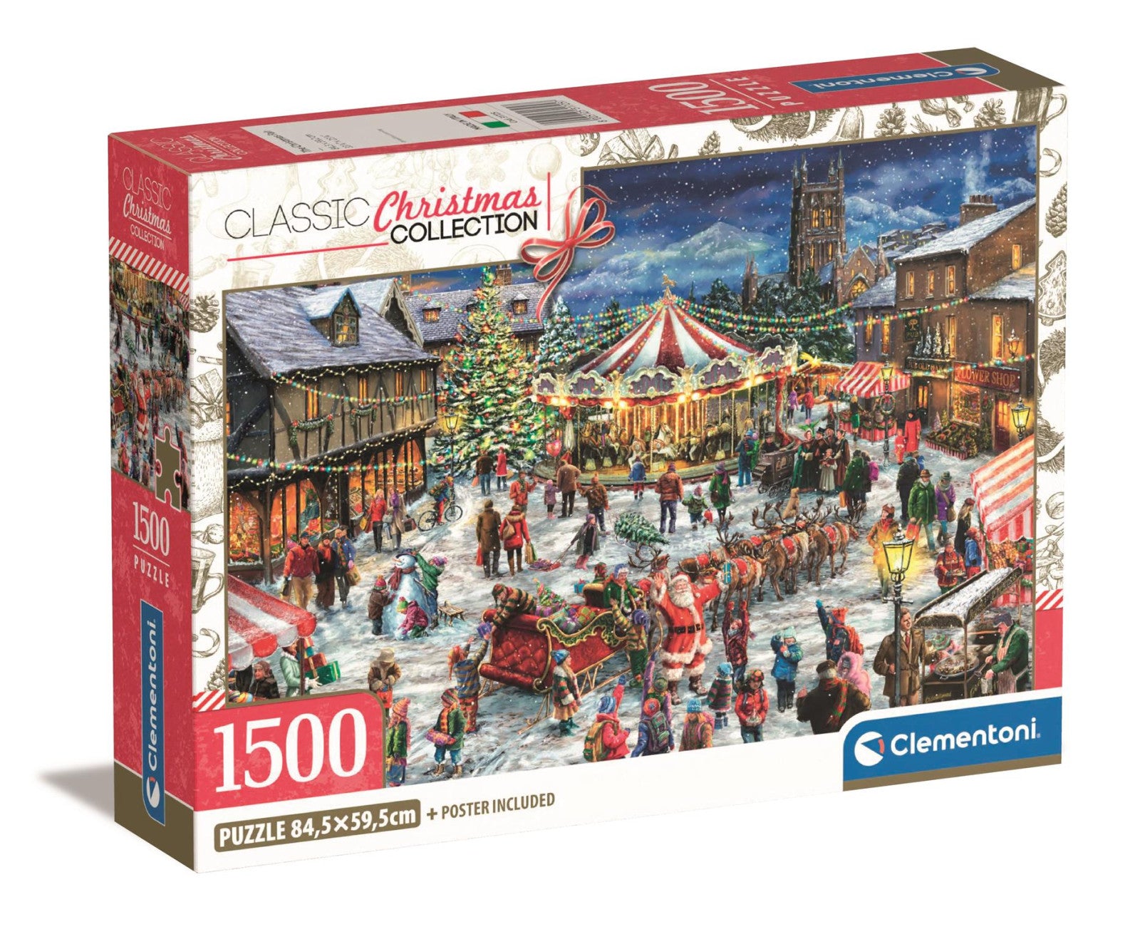 Clementoni Puzzle The Christmas Fair 1500 Pieces