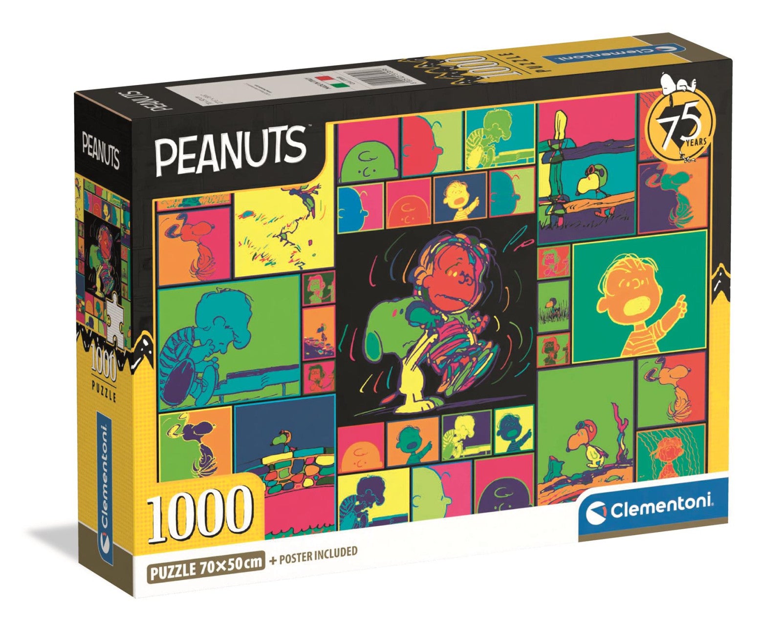 Clementoni Puzzle Peanuts 75 Years Poster Included 1