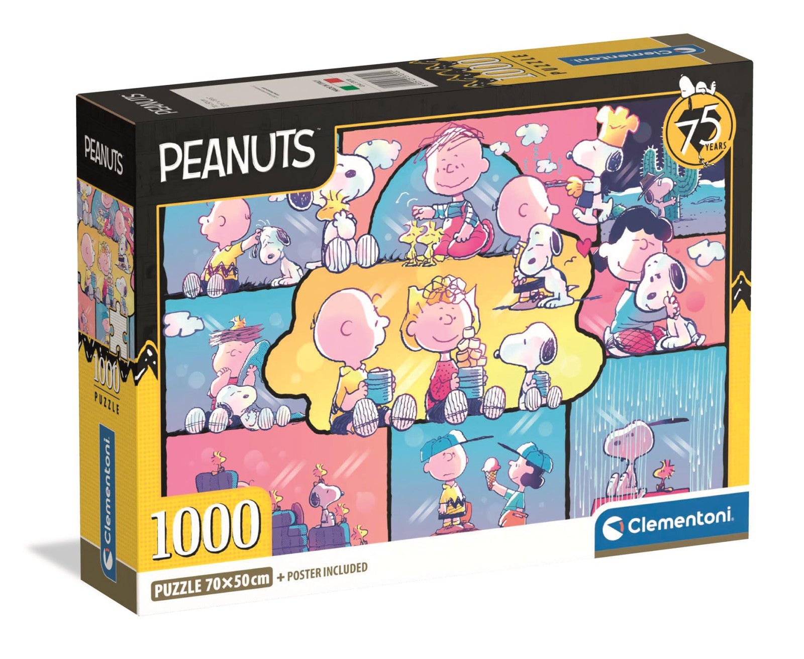 Clementoni Puzzle Peanuts 2 75 Years Poster Included 1