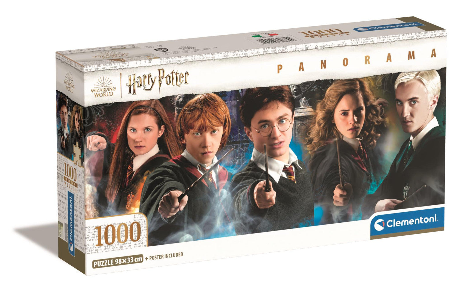 Clementoni Panorama Puzzle Harry Potter Wands Ready 1