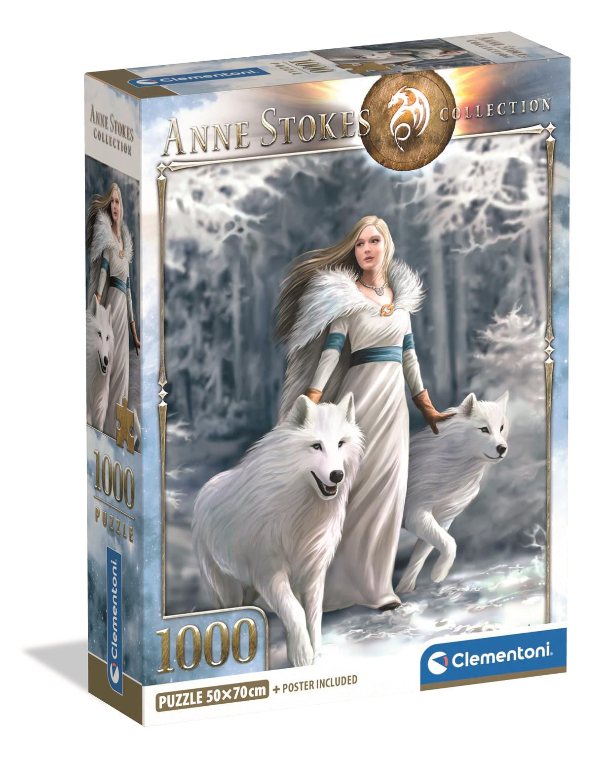 Clementoni Puzzle Anne Stokes Winter Guardians 1