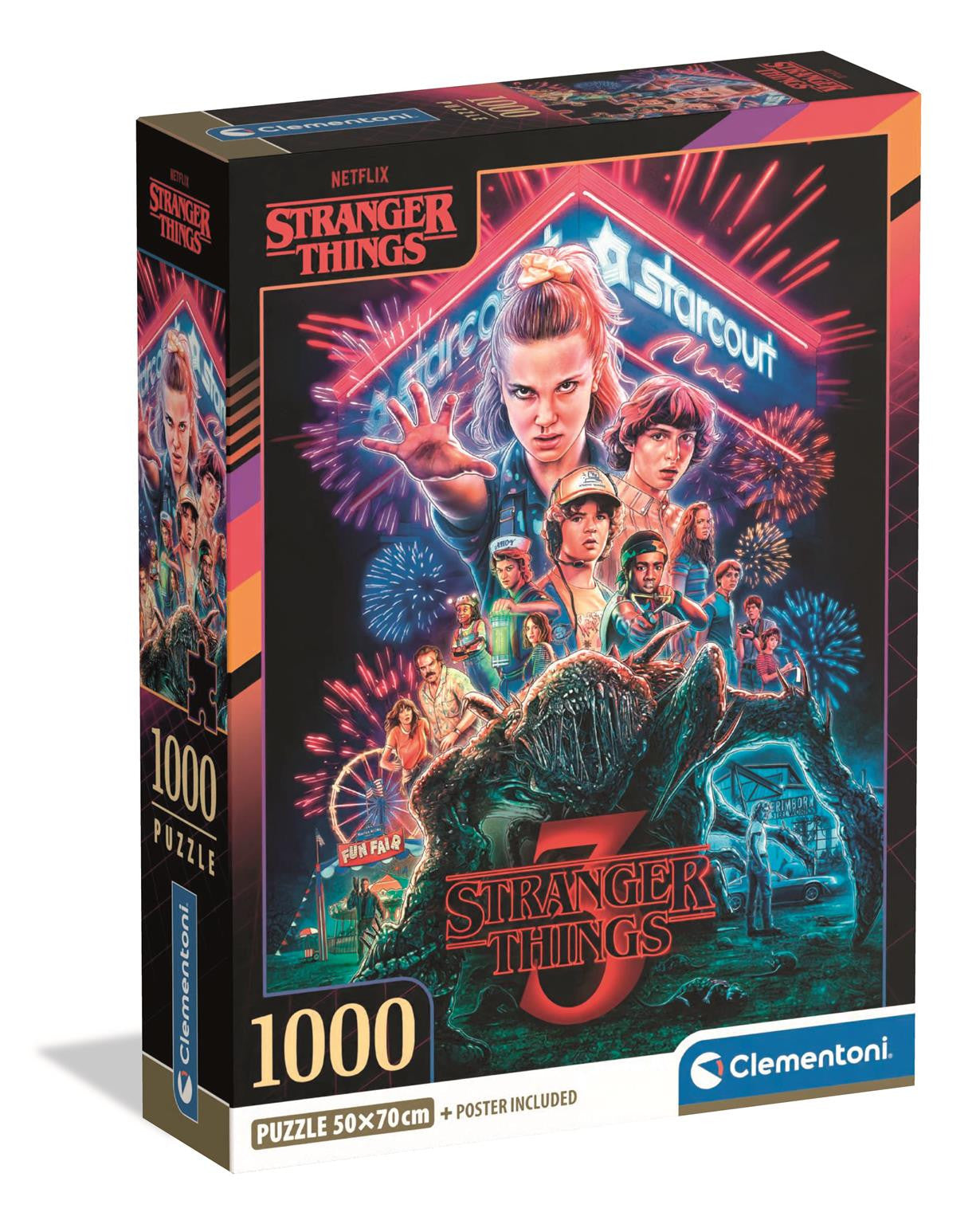 Clementoni Puzzle Stranger Things S3 1