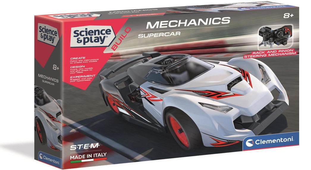 Clementoni Science & Play Mechanical Lab Small - Racing Car