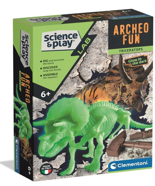Clementoni Science & Play Dig Kit - Triceratops