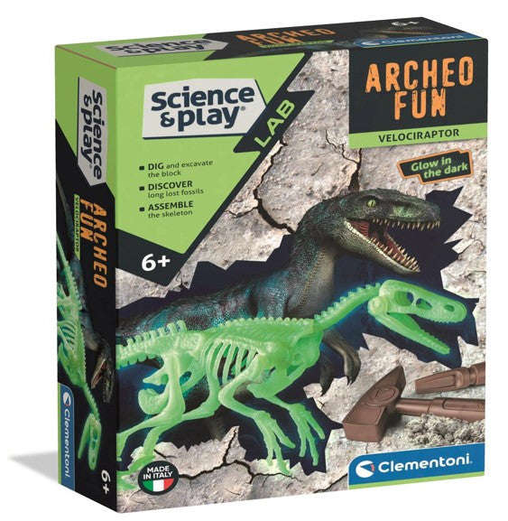 Clementoni Science & Play Dig Kit - Velocaraptor
