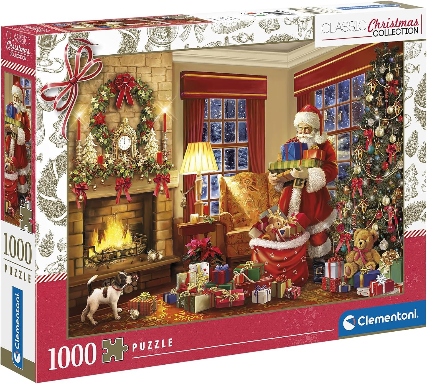 Clementoni Puzzle Santa's Visit 1000 Pieces