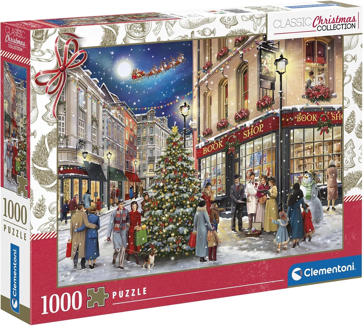Clementoni Impossible Puzzle A Christmas Stroll 1