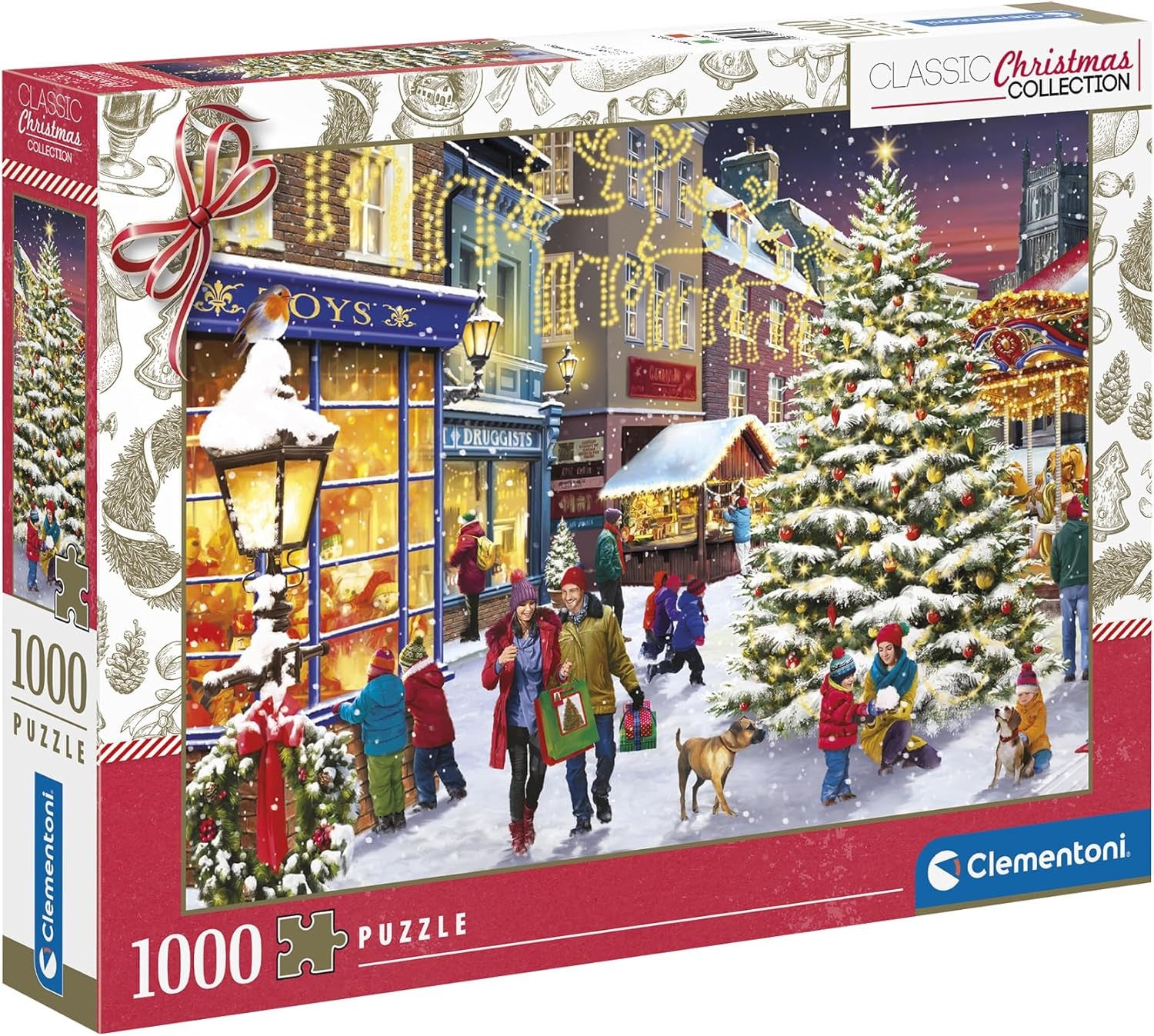 Clementoni Puzzle Christmas Village 1
