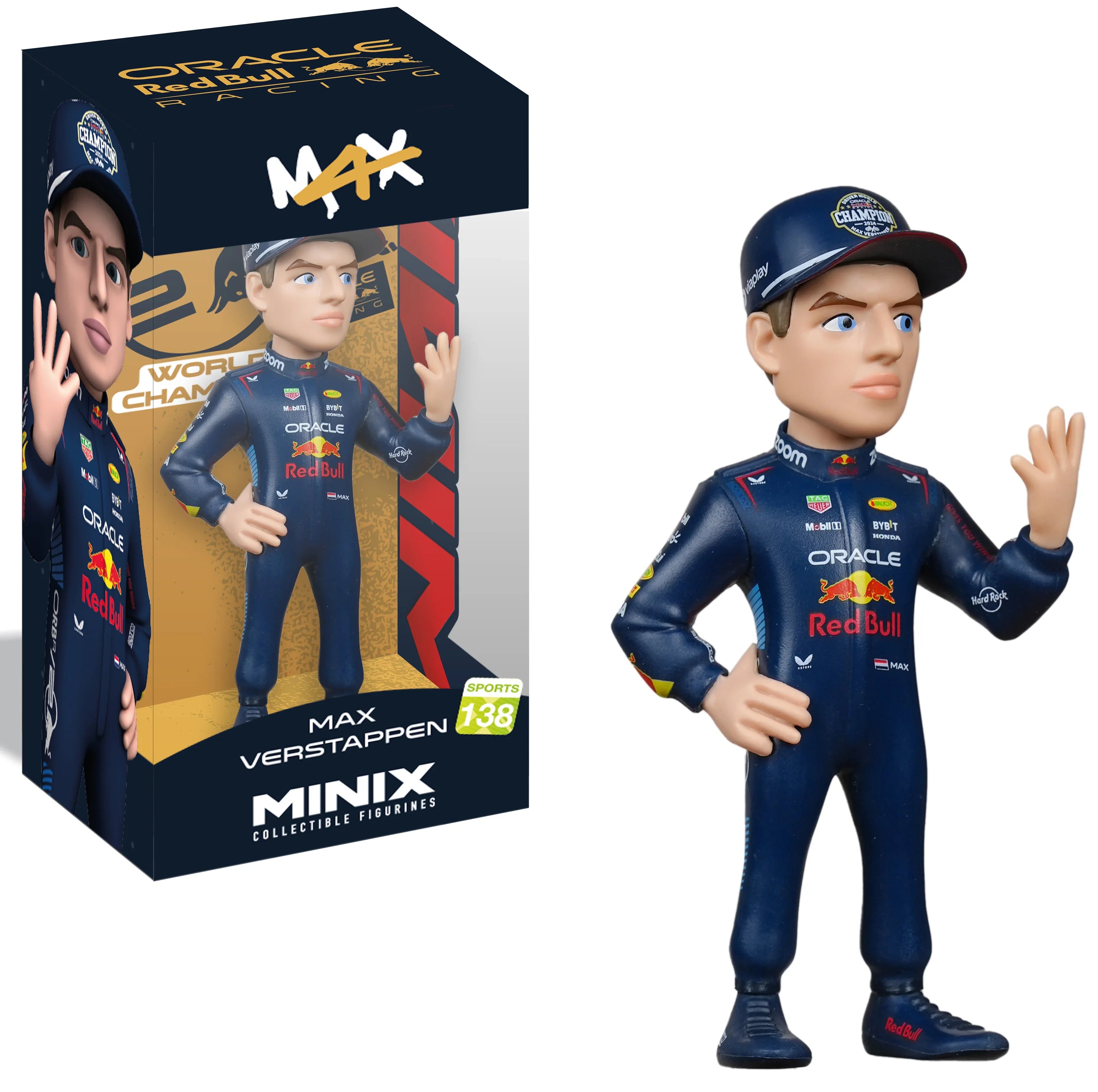 MINIX F1 Red Bull Max Verstappen 4 Time World Champion 133