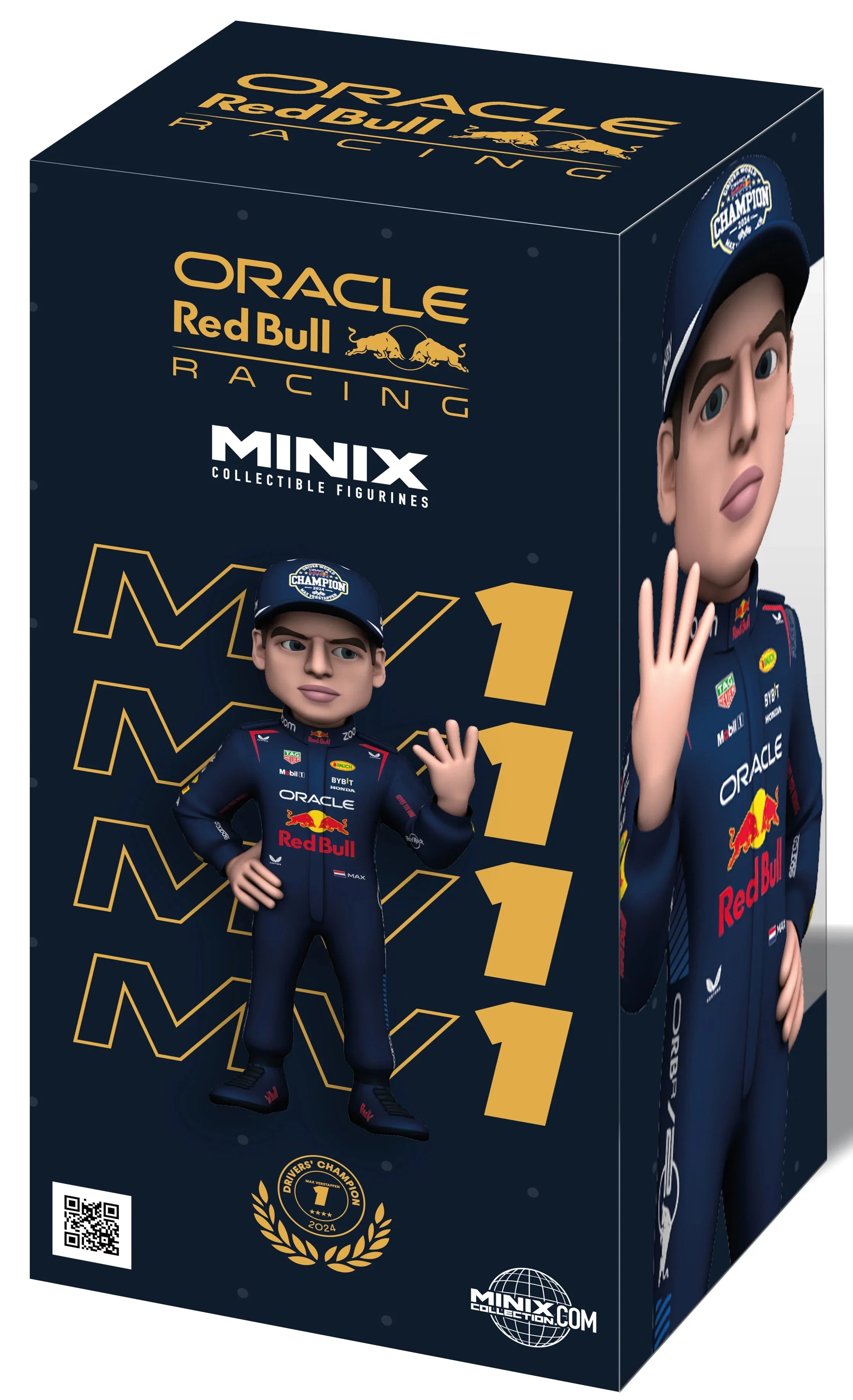 MINIX F1 Red Bull Max Verstappen 4 Time World Champion 133