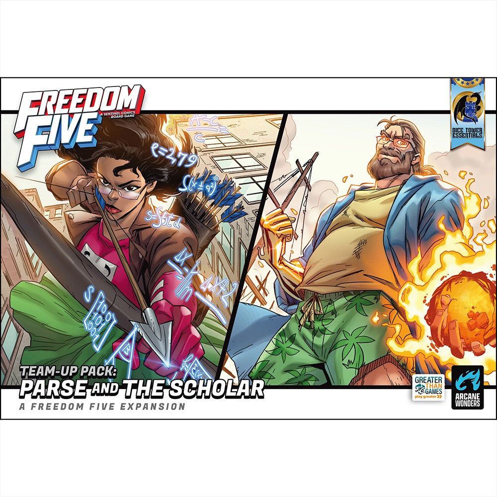 Freedom Five - Parse & The Scholar Team-Up Pack