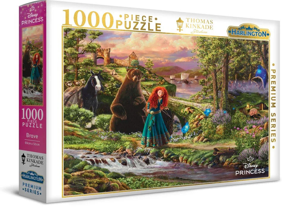 Harlington Thomas Kinkade Puzzle Disney Brave 1