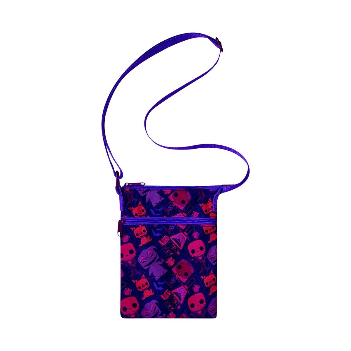 The Nightmare Before Christmas - Blacklight Passport Crossbody
