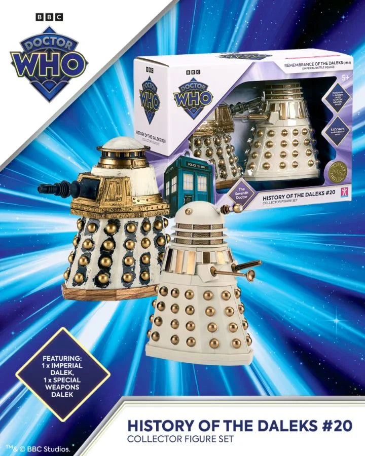 Doctor Who - History of the Daleks Collector Figure Set #20