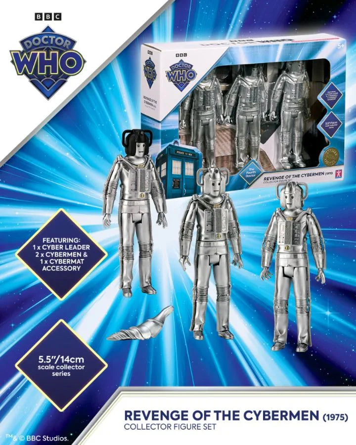 Doctor Who - Revenge of the Cybermen Collector Figure Set