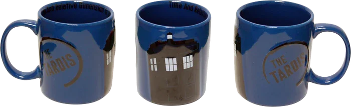 Doctor Who - TARDIS 2D Relief Mug