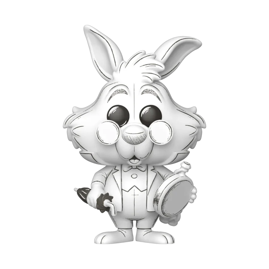 Disney: Sketched - White Rabbit Pop! Vinyl