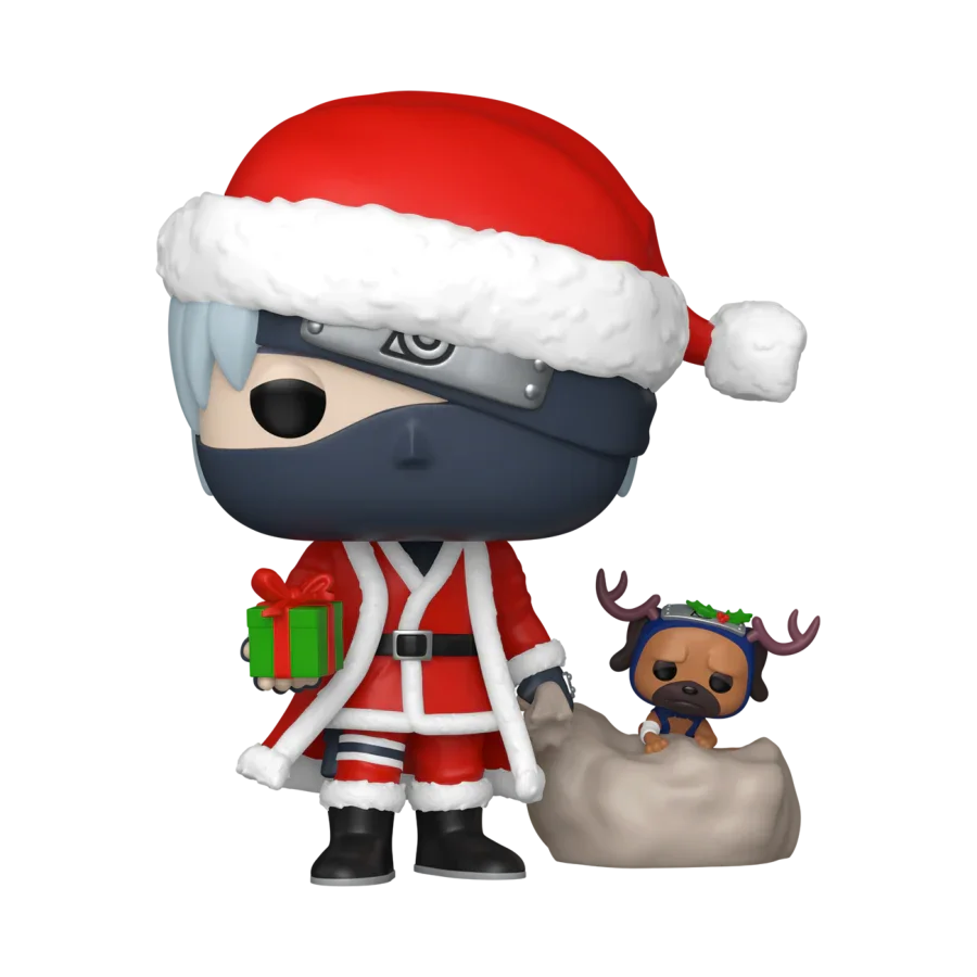 Naruto - Kakashi Hatake with Pakkun (Holiday) Pop! Plus