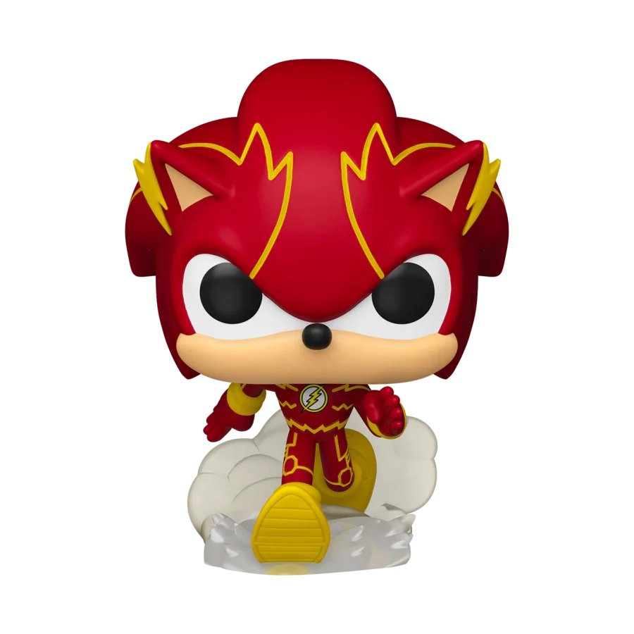 Justice League X Sonic the Hedgehog - Sonic as Flash Pop! Vinyl