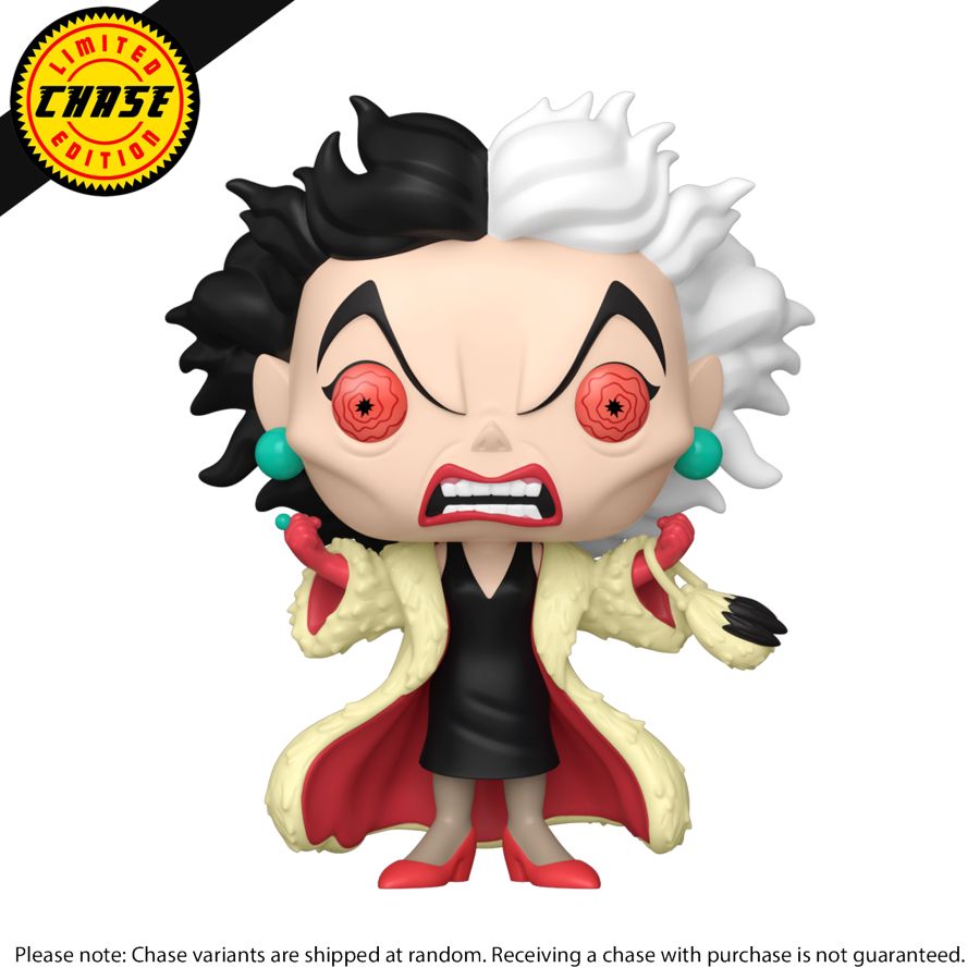 101 Dalmatians (1991) - Cruella De Vil (with chase) Pop! Vinyl