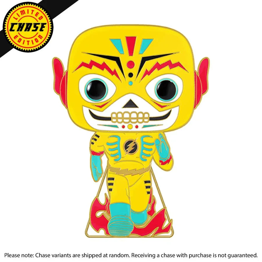 Pin Pop! de 4" de DC Comics: Día de Muertos de Flash