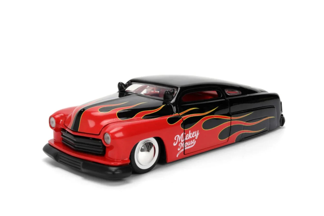 Disney - Mercury Coupe de 1951, vehículo de fundición a escala 1:24 (con figura)