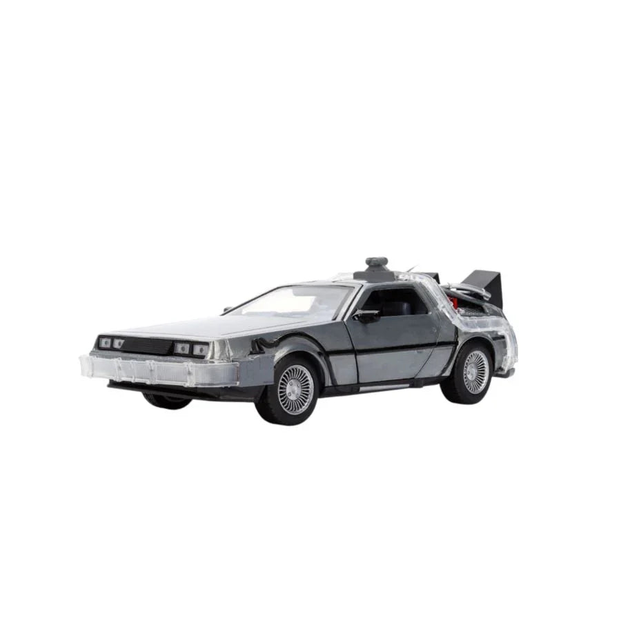 Back to the Future - Delorean 1:24 Scale Vehicle with Truck Box (SDCC Exclusive)